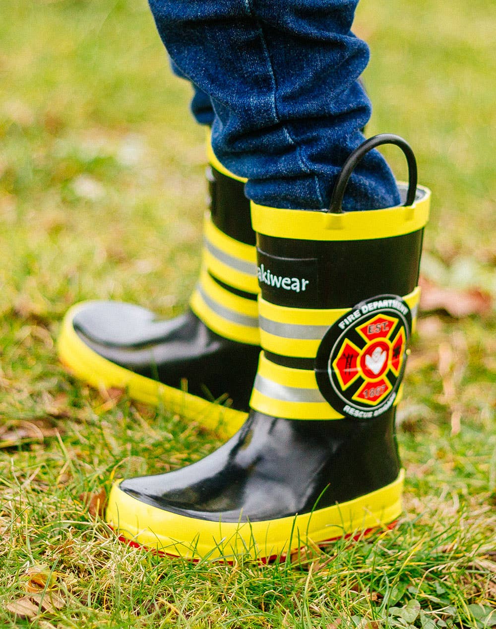 Loop Handle Boots, Fireman Rescue