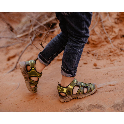 Moss green rock creek sandals