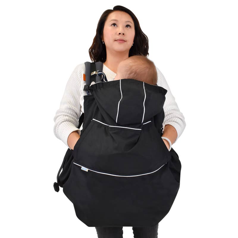 Cozy dry baby carrier cover by Jan and Jul