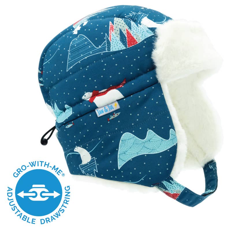 Arctic fox toasty dry trapper hat