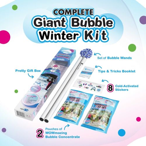 WoWmazing Giant bubble kit winter edition