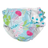 Snap reusable swimsuit diaper