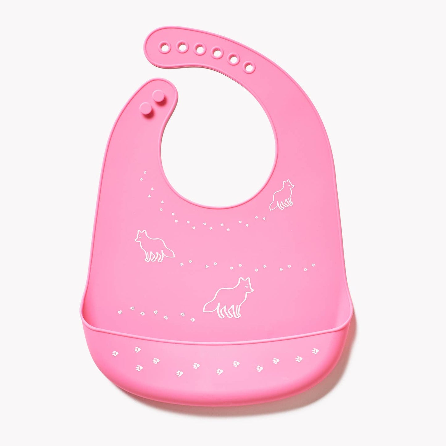 Take along feeding set: bib and placemat