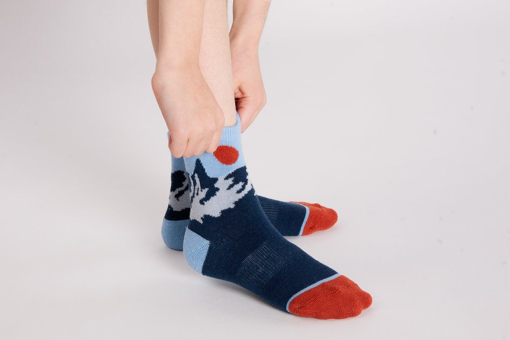 Oaki merino wool socks