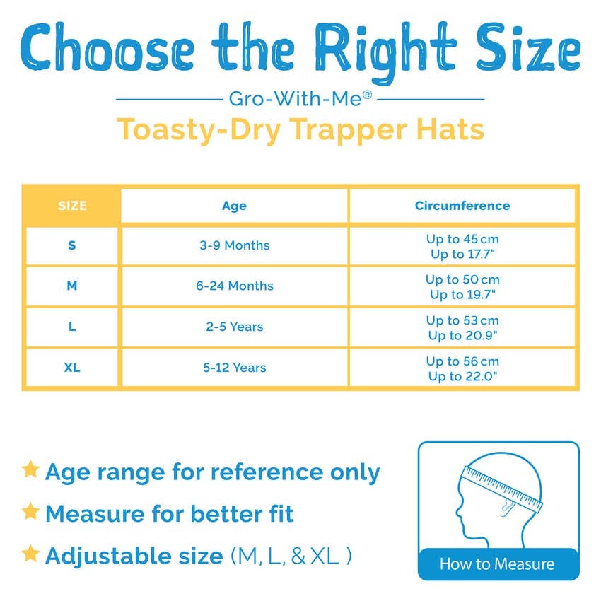 Origami toasty dry trapper hat