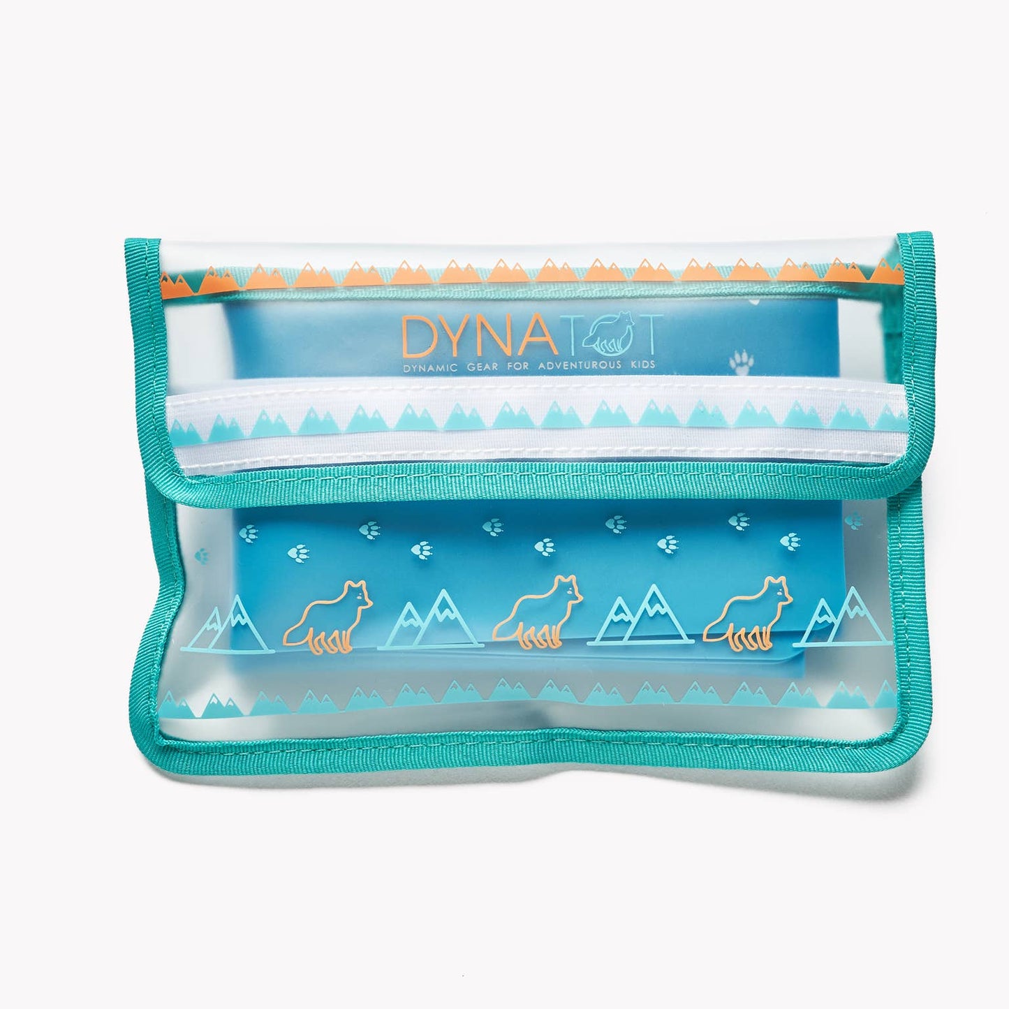 Take along feeding set: bib and placemat