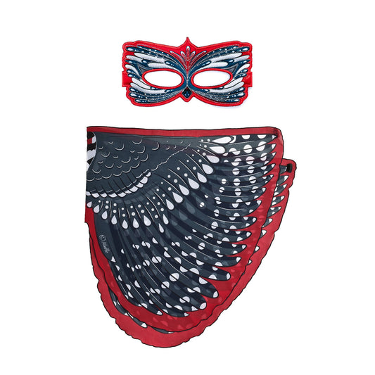 Woodpecker Bird Wings + Mask