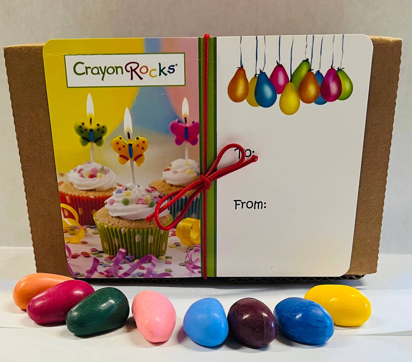 NEW-Crayon Rocks Special Birthday in a Box  SALE PRICED!!