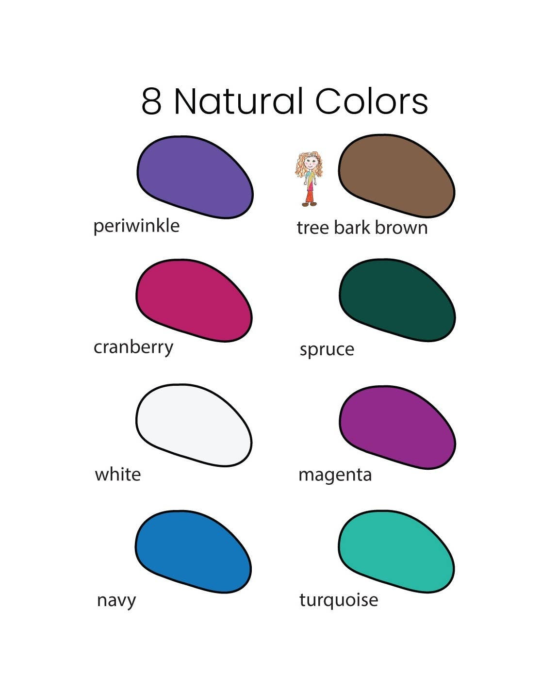 24 Colors in a Muslin Bag Bag, Crayon Rocks Crayons