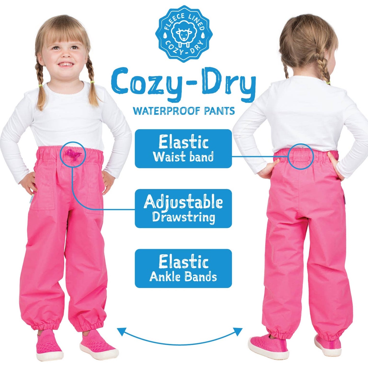 Cozy Dry Rain and Snow Pants