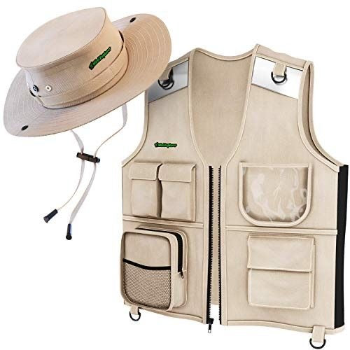 Kids Explorer Vest and Hat Costume